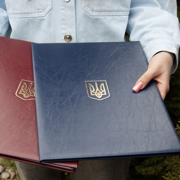 Адресна папка до підпису - М'яка (Синя)