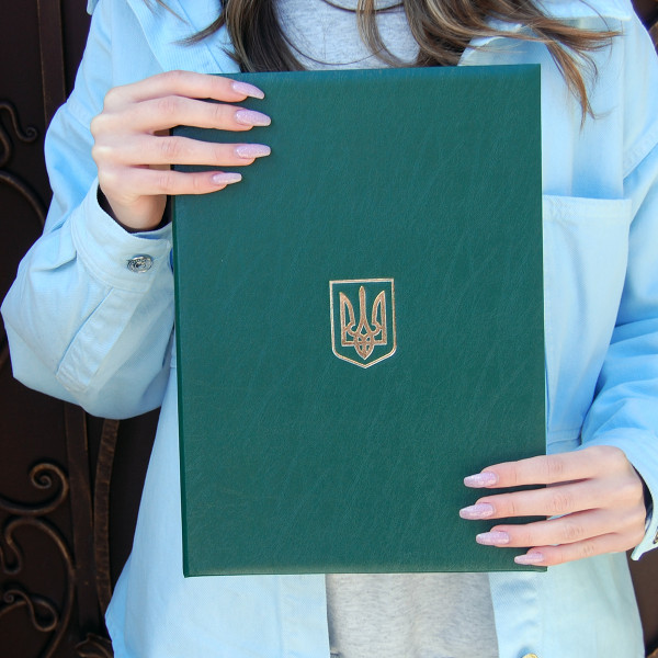Адресна папка до підпису - М'яка (Зелена)