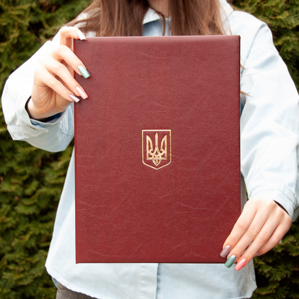 Адресна папка до підпису - М'яка (Червона)