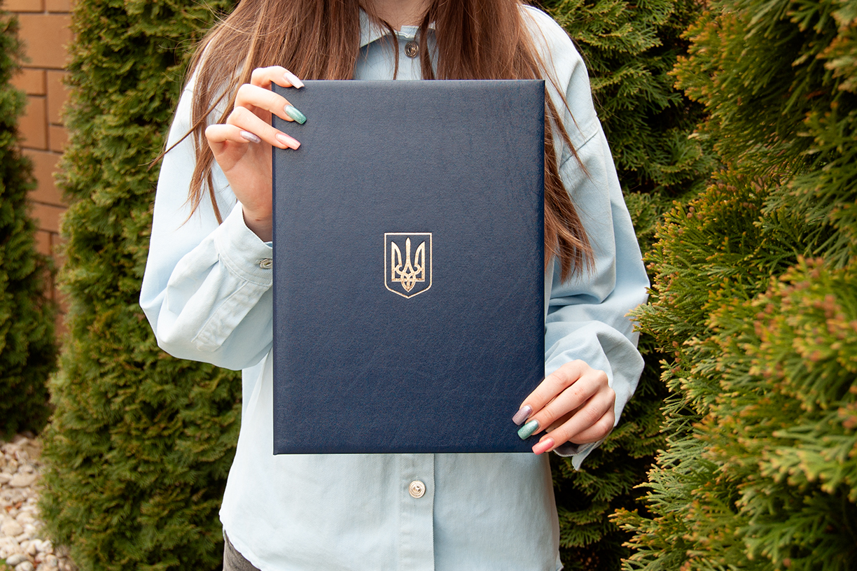 Адресна обкладинка папка для підпису і вручення